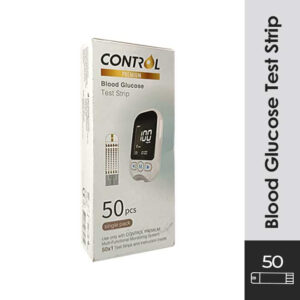 CONTROL Blood Glucose Test Strip 50s + Lancet 50s
