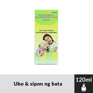 DISUDRIN Phenylephrine HCI Chlorphenamine Maleate 5mg/1mg per 5ml 120mLSyrup