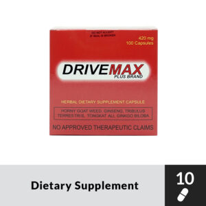 DRIVEMAX PLUS Herbal Dietary Supplement 420mg (10 pcs/pack)
