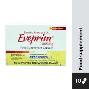 EVEPRIM Evening Primrose Oil 1000mg Softgel Capsule 10s