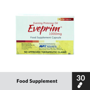 EVEPRIM Evening Primrose Oil 1000mg Softgel Capsule