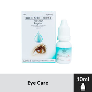EYE GLO Regular Boric Acid+Borax 10ml Eye Drops - Image 1