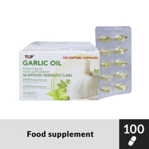 GARLIC OIL 1,272mg Softgel Capsule -10pcs