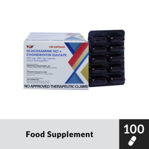 GLUCOSAMINE HCI + CHONDROITIN SULFATE 250/200mg Capsule -10pcs - Image 1