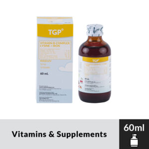 KIDZLUV Vitamin B Comp+Iron Syr 60ml - Image 1