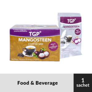 MANGOSTEEN Coffee Mix 4-in-1 10g Powder Sachet - 10pcs - Image 1