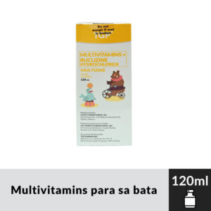 MULTIZINE Multi-Vitamins+Buclizine Syrup 120ml - Image 1