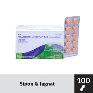 NASAFER Paracetamol+Phenylephrine Hydrochloride 500mg/25mg Tablet