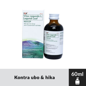 NOCOF Vitex negundo L Lagundi Leaf 600mg/5ml 60ml Syrup