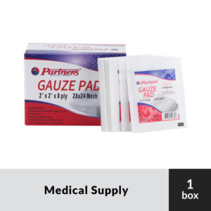 PARTNERS Gauze Pad Sterile 2x2 8-ply