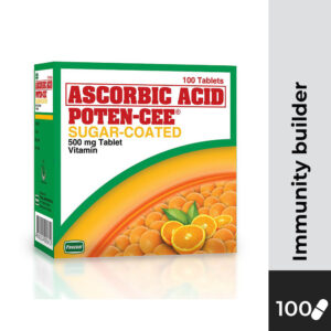 POTEN-CEE Ascorbic Acid Sugar-Coated 500mg Tablet