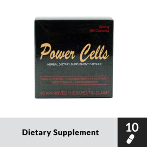 POWER CELLS Herbal Dietary Supplement 10s Cap 500mg
