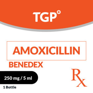 Rx: BENEDEX Amoxicillin Trihyd PowSusp 250mg/60ml