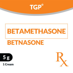 Rx: BETNASONE Betamethasone Crm 5g
