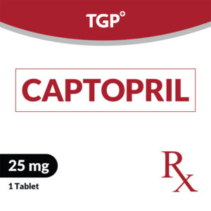 Rx: CAPTOBES Captopril Tab 25mg