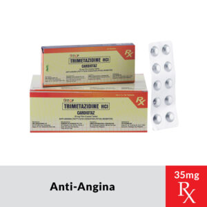 Rx: CARDIOTAZ Trimetazidine Tab 20mg