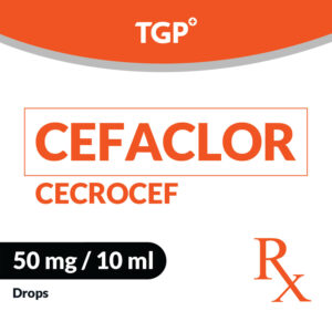 Rx: CECROCEF Cefaclor Drops 50mg 10ml