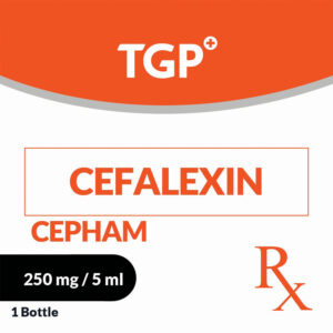 Rx: CEPHAM Cefalexin PowSusp 250mg/5ml