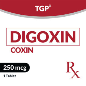 Rx: COXIN Digoxin Tab 250mcg - Image 1