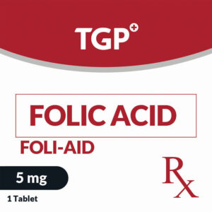 Rx: FOLI-AID Folic Acid Cap 5mg - Image 1
