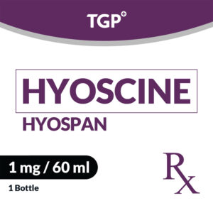 Rx: HYOSPAN Hyoscine Syr 1mg 60ml - Image 1