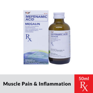 Rx: MEGALIN Mefenamic Susp 50mg/60ml - Image 1