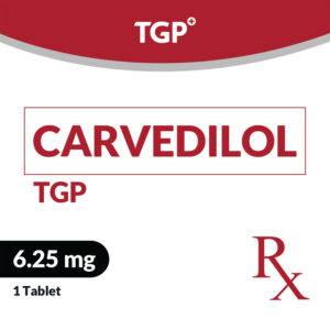 Rx: TGP Carvedilol Tab 6.25mg - Image 1