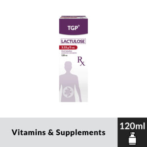 Rx: TGP Lactulose Syrup 3.35g/5ml 120ml - Image 1