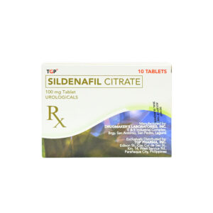 Rx: TGP Sildenafil Citrate FCTab 100mg