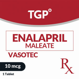 Rx: VASOTEC Enalapril Tab 10mg