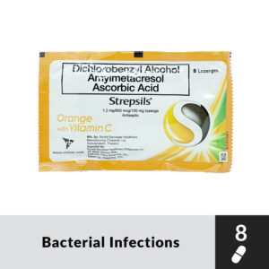 STREPSILS Orange with Vitamin C Lozenges