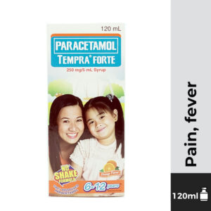 TEMPRA FORTE Paracetamol 250mg/5ml 120ml Syrup