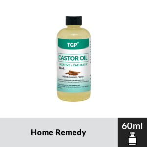 TGP Castor Oil Laxative/Cathartic with Cinnamon Flavor 60ml - Image 1