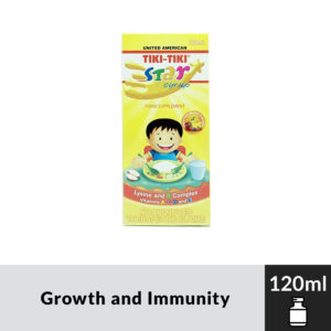 TIKI-TIKI STAR Multivitamins+Lysine 120ml Syrup