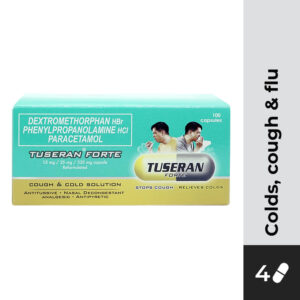 TUSERAN FORTE 15/25/325mg Capsule 4s