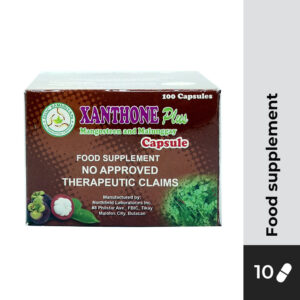 XANTHONE PLUS Mangosteen and Malunggay 550mg Herbal Capsule 10s