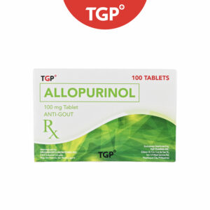 Rx: TGP Allopurinol Tablet - 100mg