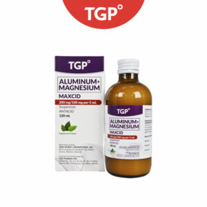 MAXCID Aluminum Hydroxide + Magnesium Hydroxide Suspension 200 mg/100 mg per 5 ml - 120 ml - Image 3