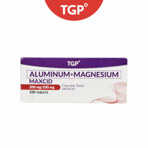MAXCID Aluminum Hydroxide + Magnesium Hydroxide Tablets - 200 mg/100 mg -10pcs - Image 2
