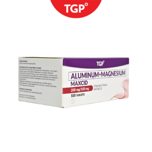 MAXCID Aluminum Hydroxide + Magnesium Hydroxide Tablets - 200 mg/100 mg -10pcs - Image 3