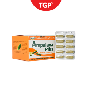 AMPALAYAPLUS Ampalaya + Banaba + Luya Capsule - 550mg - 10pcs - Image 1