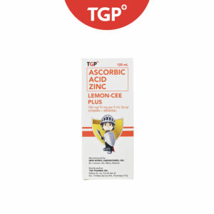 LEMONCEE PLUS Ascorbic Acid + Zinc Syrup 100 mg / 10 mg - 120 ml