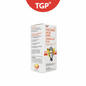 LEMONCEE PLUS Ascorbic Acid + Zinc Syrup 100 mg / 10 mg - 120 ml - Image 2