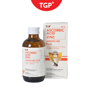 LEMONCEE PLUS Ascorbic Acid + Zinc Syrup 100mg/10mg - 60ml - Image 3