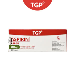 Rx: TGP‑ASPEN Aspirin EC Tablet - 80mg - 1 Tablet Only - Image 2