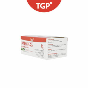 Rx: ATENOL‑100 Atenolol Film‑Coated Tablet 100mg - 1pc - Image 2