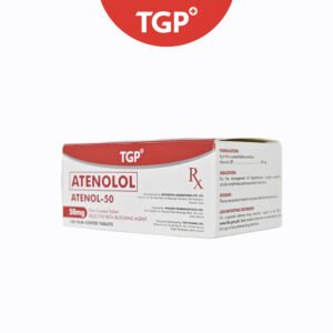 Rx: ATENOL‑50 Atenolol Film‑Coated Tablet 50mg - 1pc - Image 2