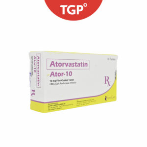 Rx: ATOR‑10 Atorvastatin Calcium Film‑Coated Tablet - 10mg - Image 2