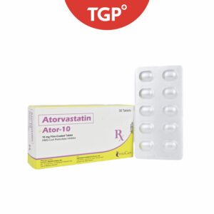 Rx: ATOR‑10 Atorvastatin Calcium Film‑Coated Tablet - 10mg - Image 3