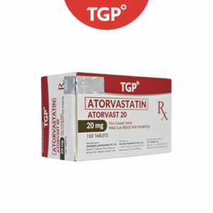Rx: ATORVAST Atorvastatin Film‑Coated Tablet 20mg - 1pc - Image 2